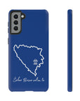 Šeher Bosno Volim Te Phone Case - Blue