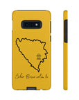 Šeher Bosno Volim Te Phone Case - Yellow