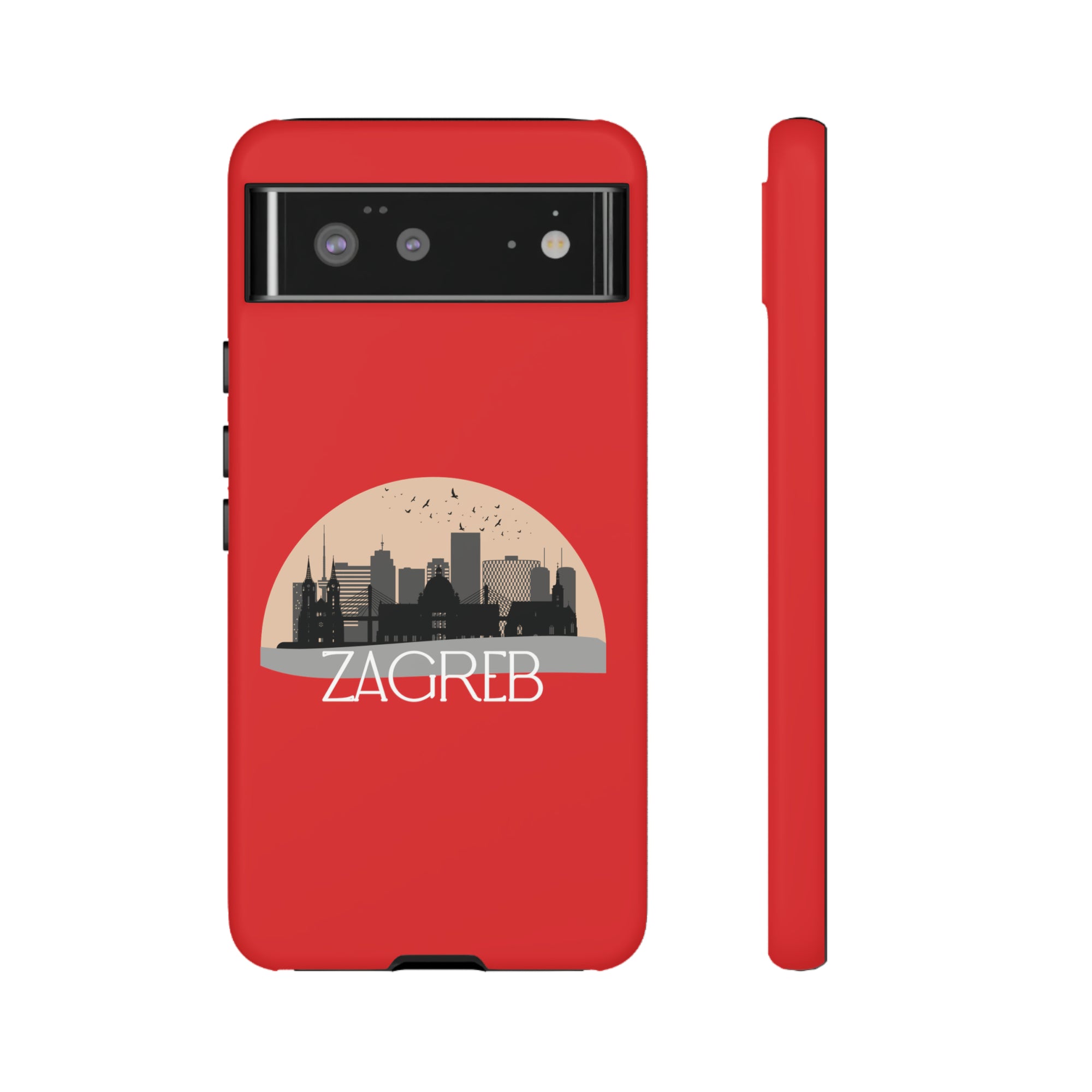 ZAGREB Phone Case - Red