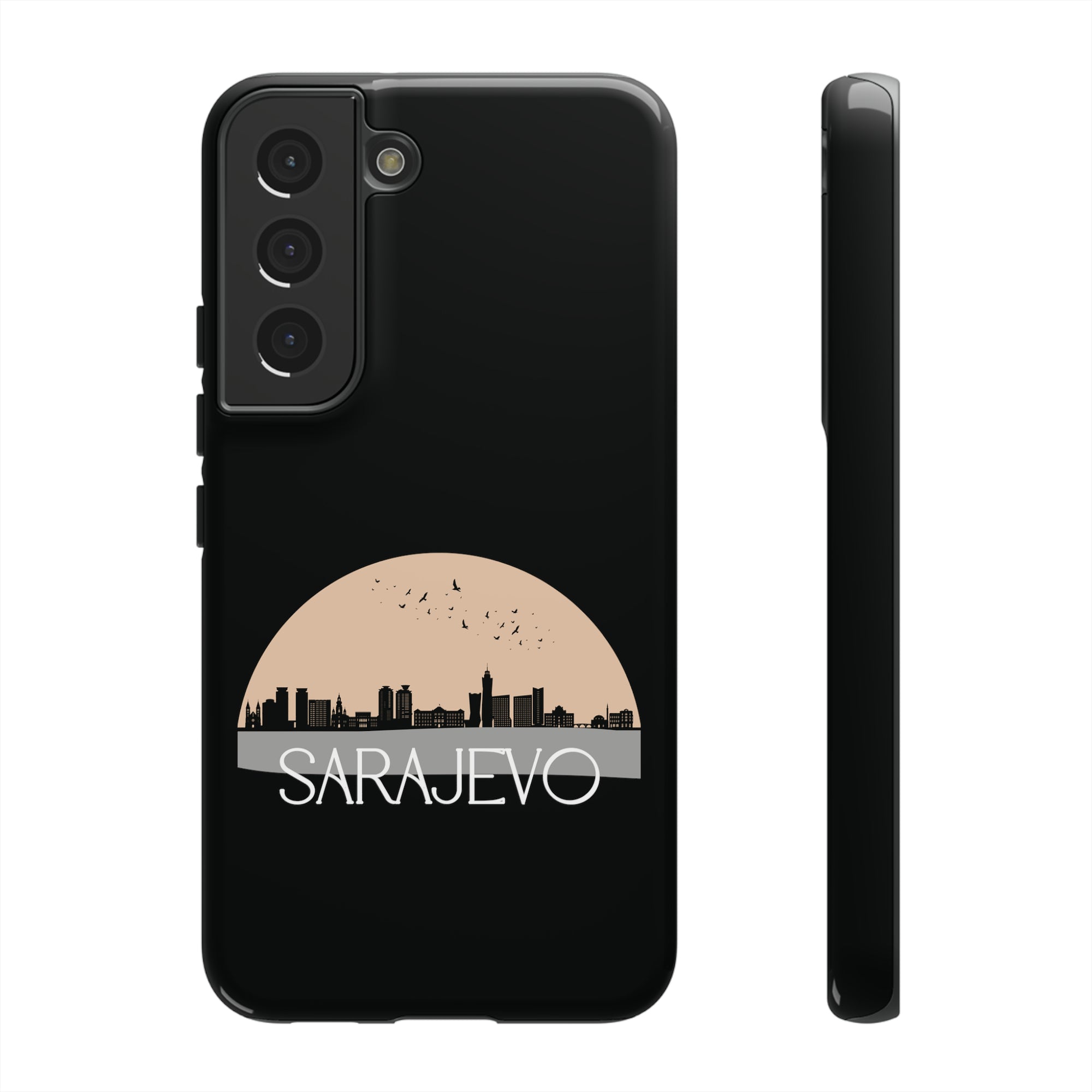 SARAJEVO Phone Case - Black