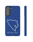 Šeher Bosno Volim Te Phone Case - Blue