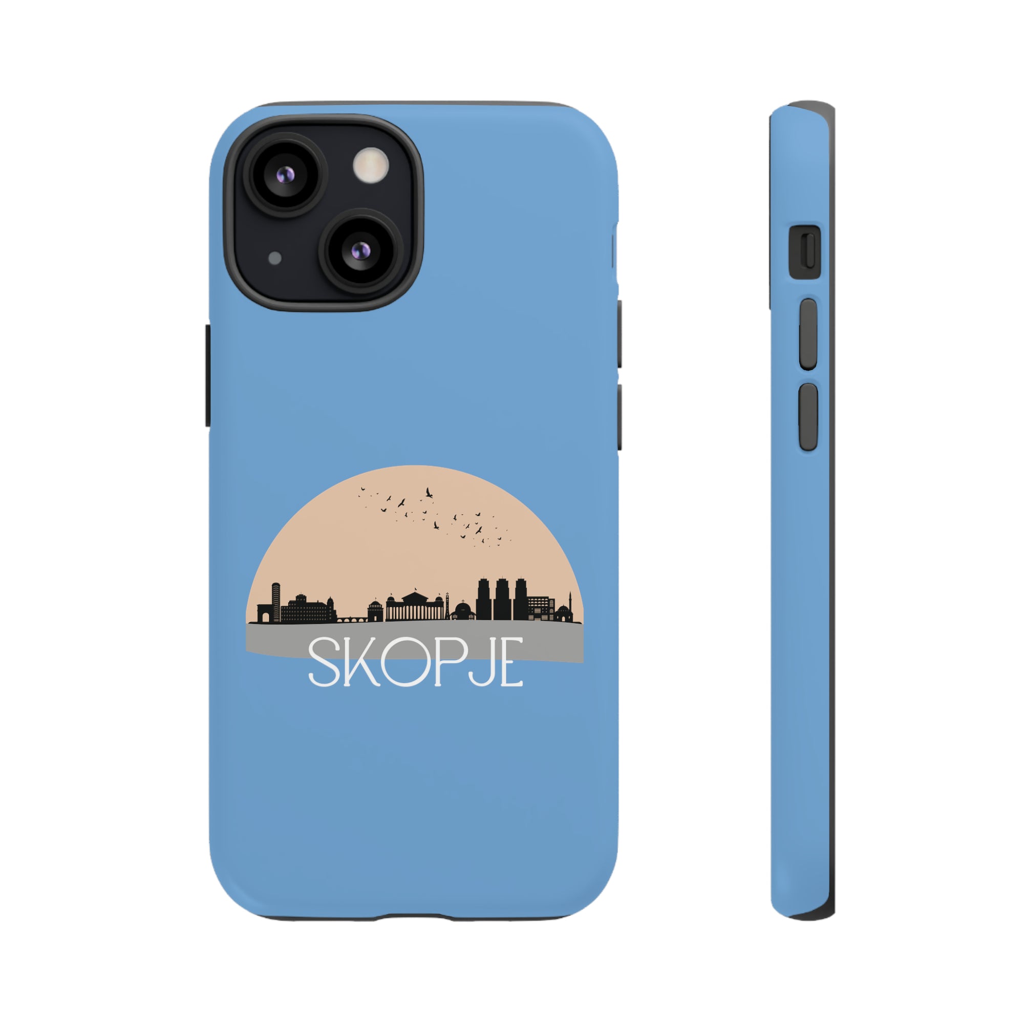 SKOPJE Phone Case - Light Blue