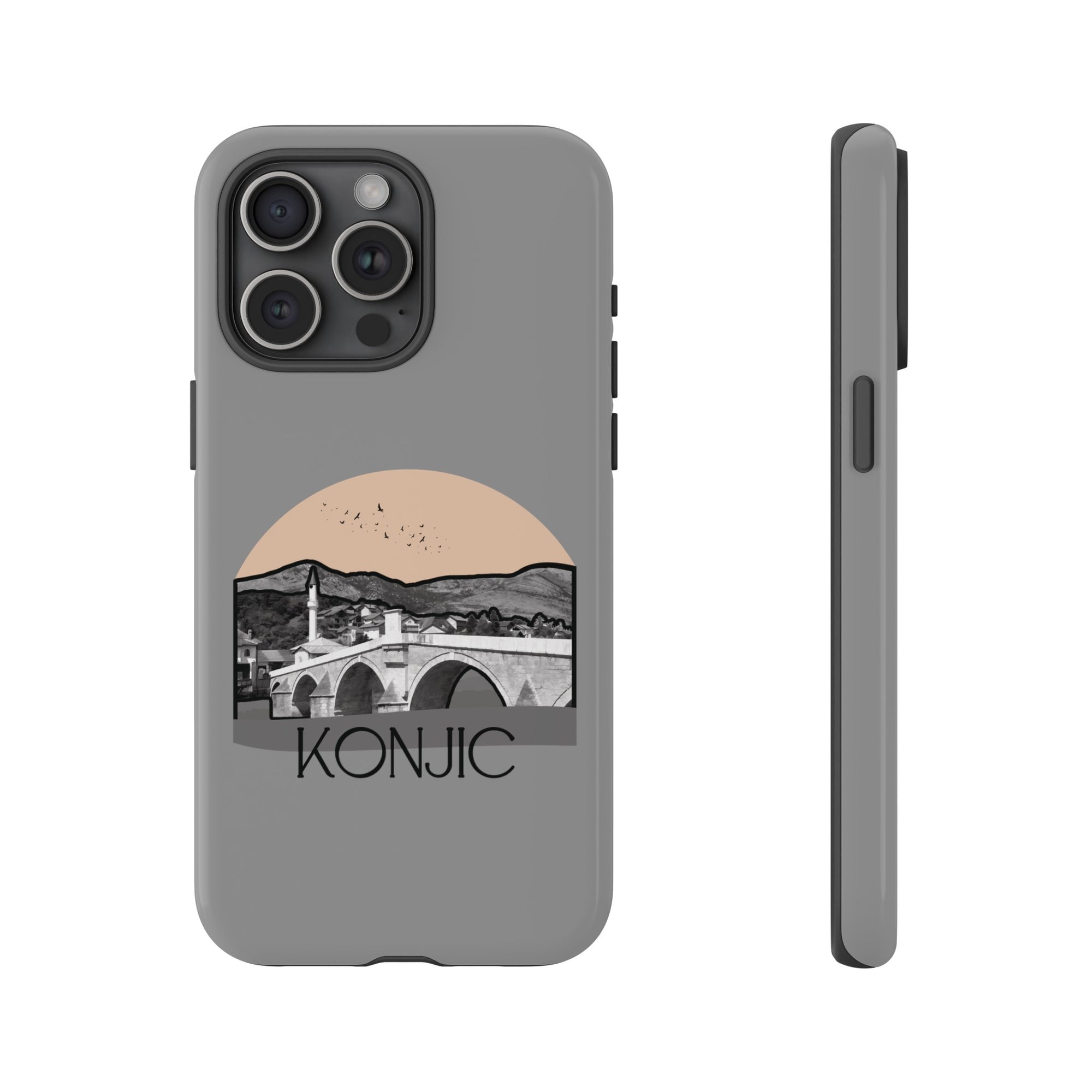 KONJIC Phone Case - Grey