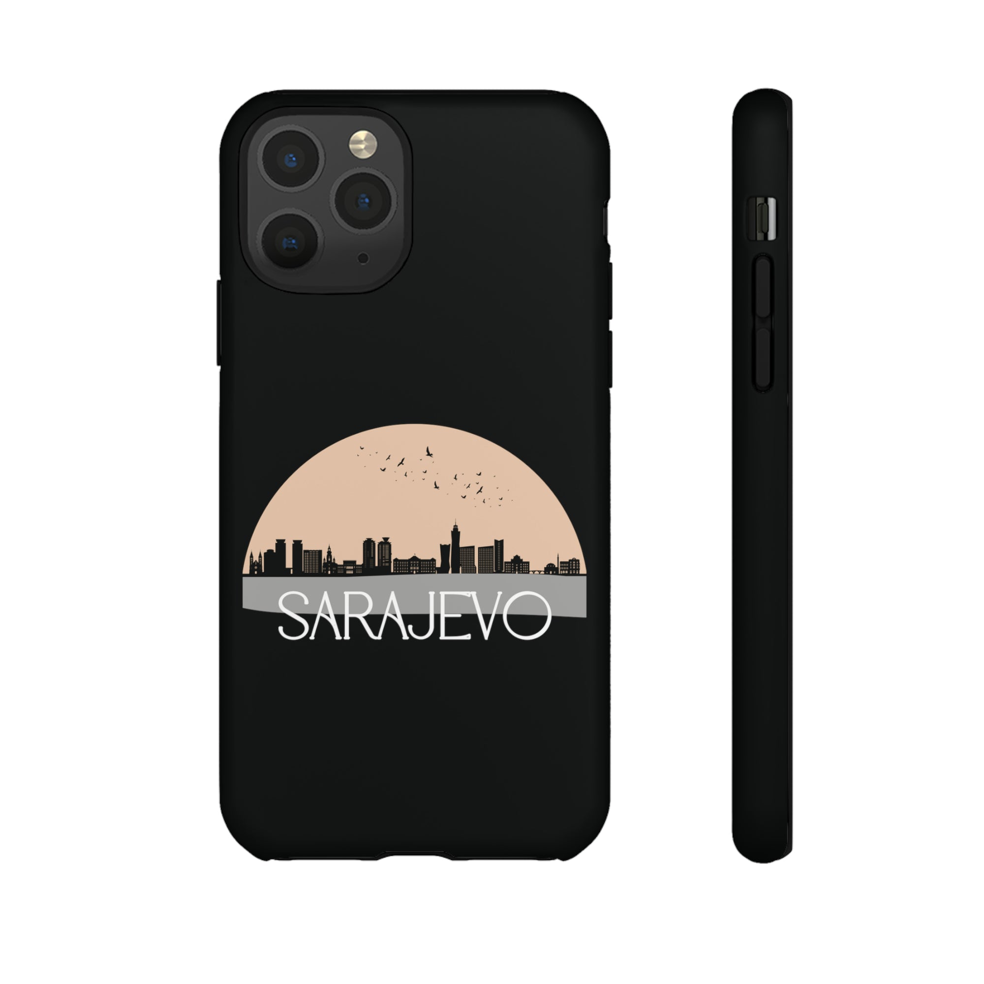 SARAJEVO Phone Case - Black