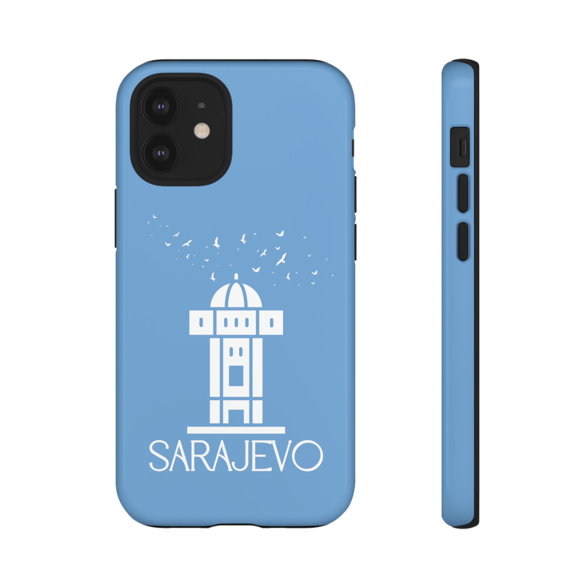 SARAJEVO SEBILJ Phone Case - Light Blue