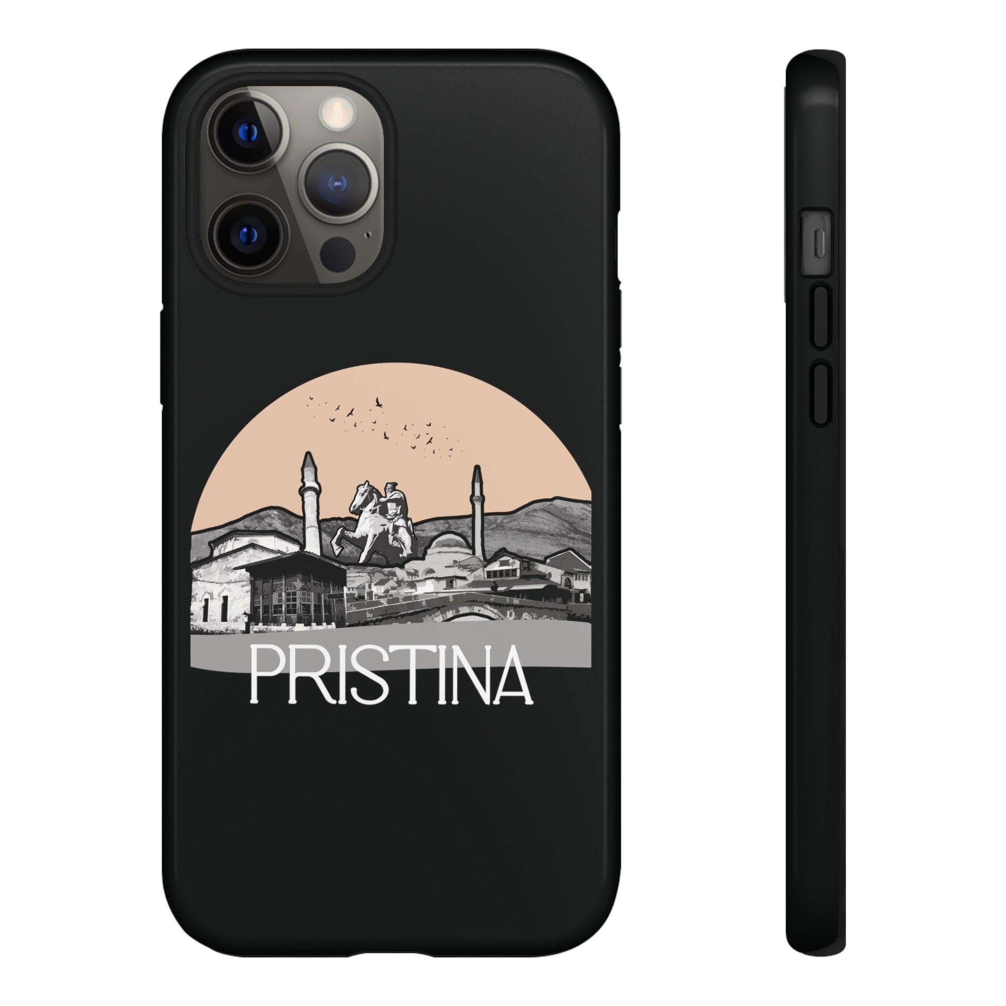 PRISTINA Phone Case - Black