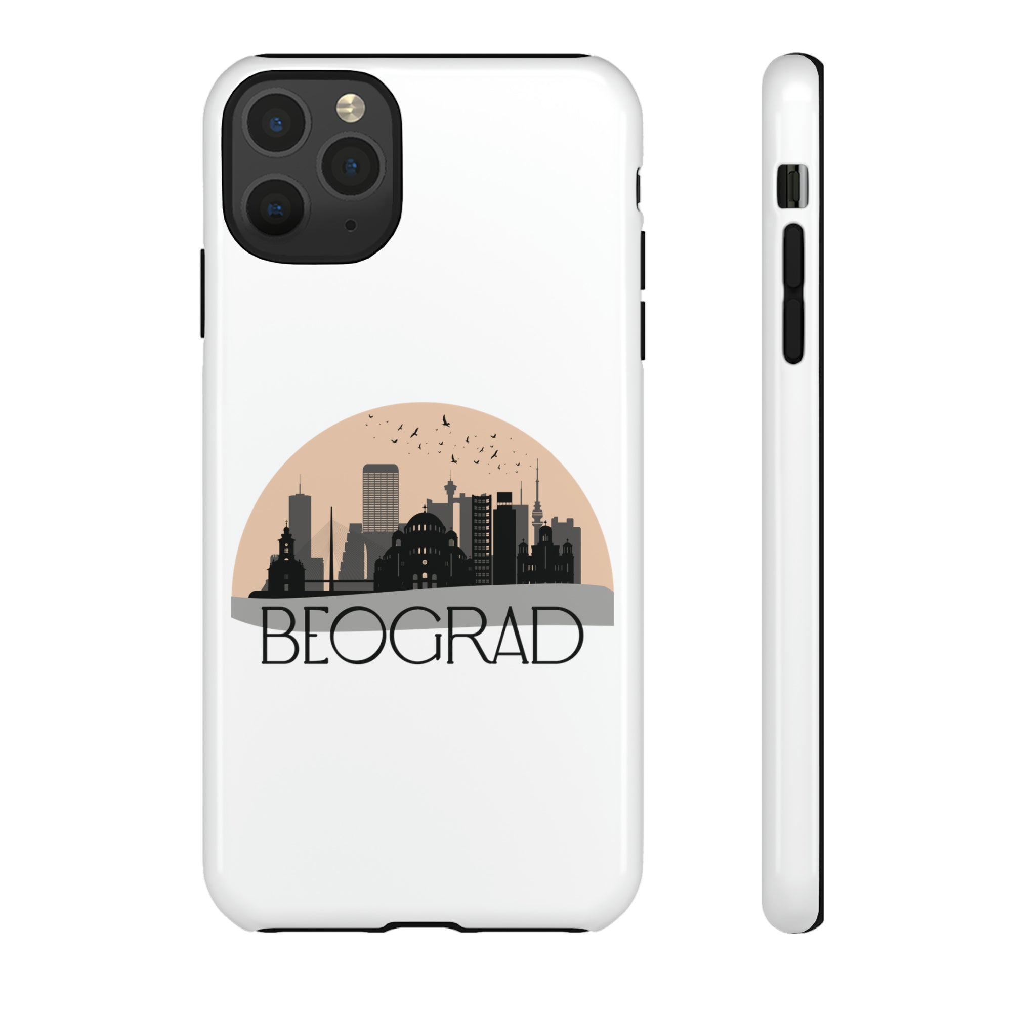 BEOGRAD Phone Case - White