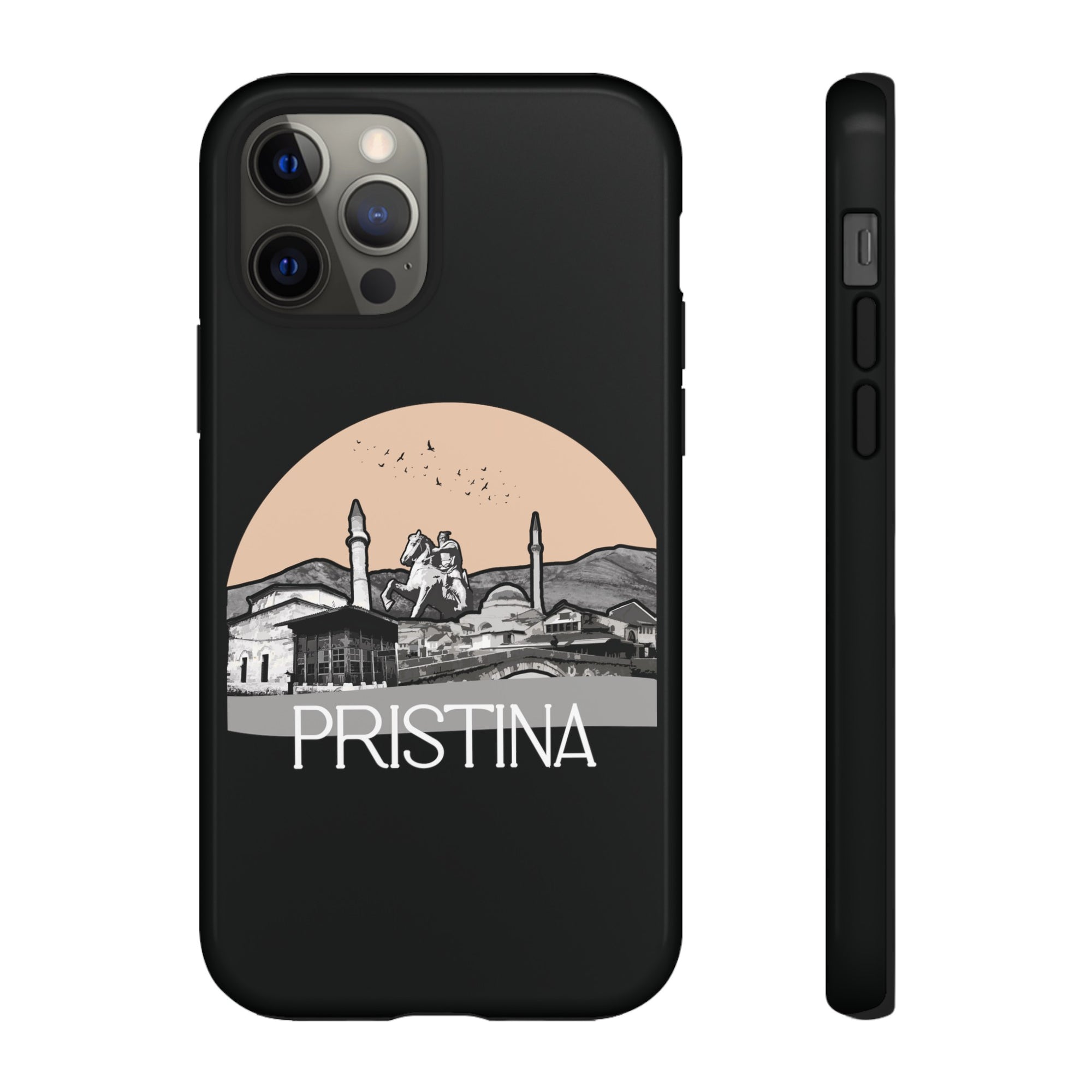 PRISTINA Phone Case - Black