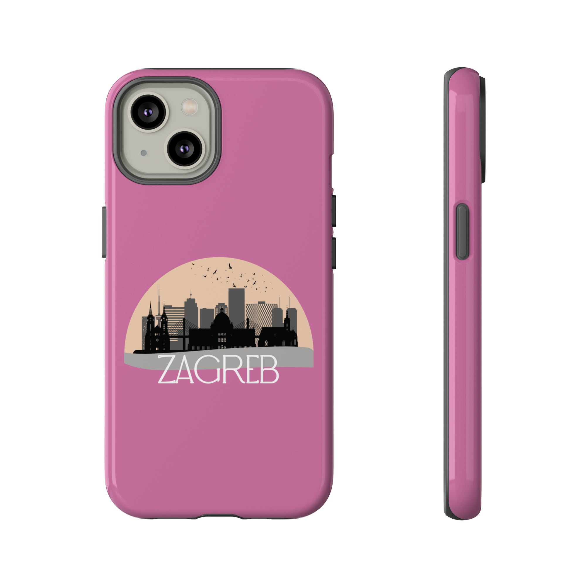 ZAGREB Phone Case - Light Pink