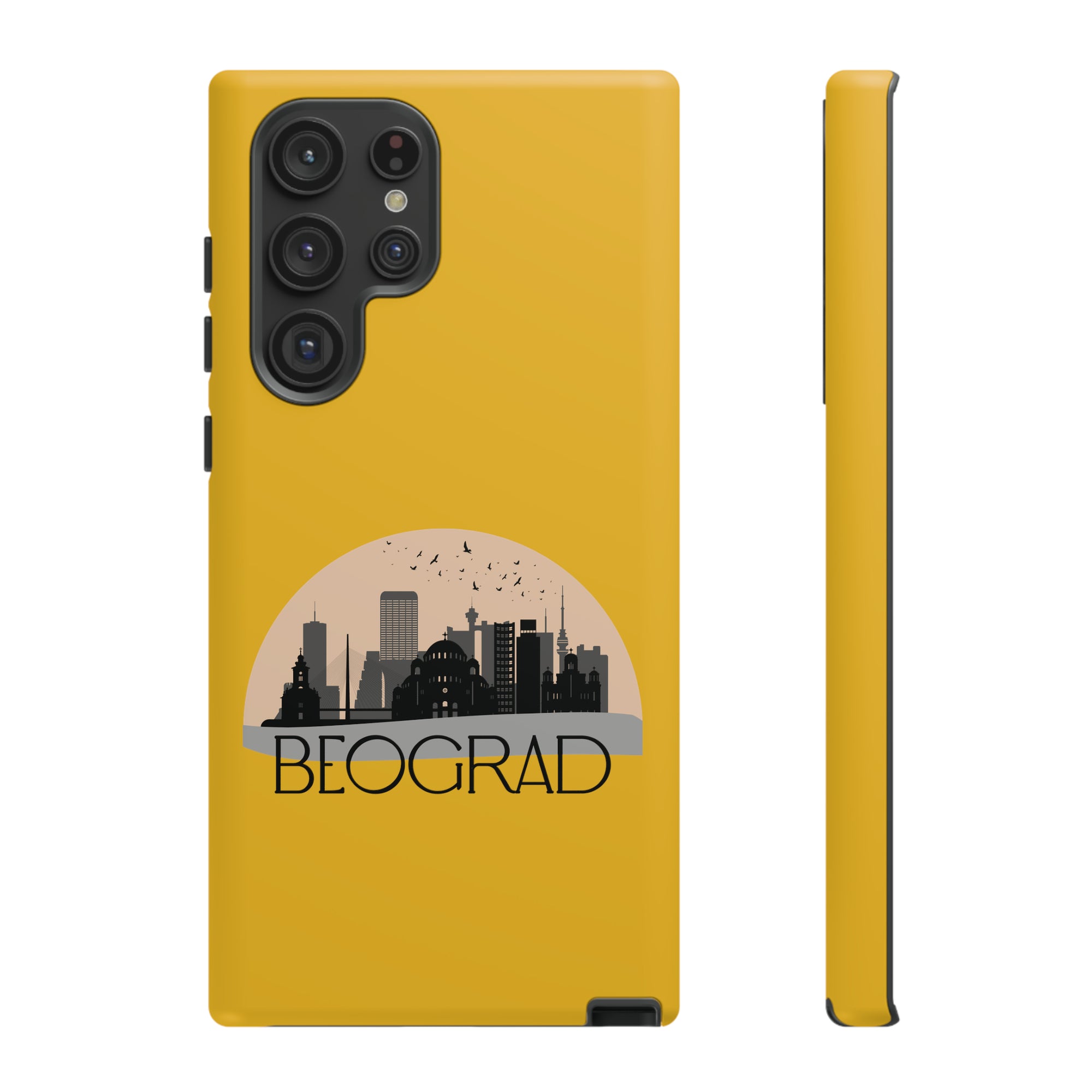 BEOGRAD Phone Case - Yellow