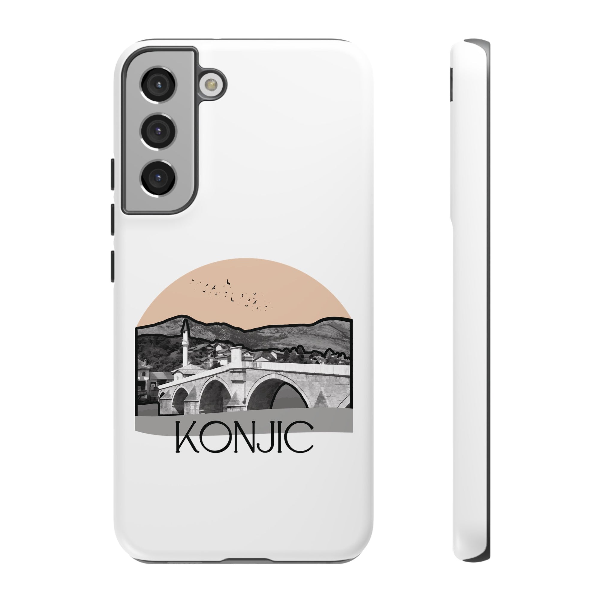 KONJIC Phone Case - White