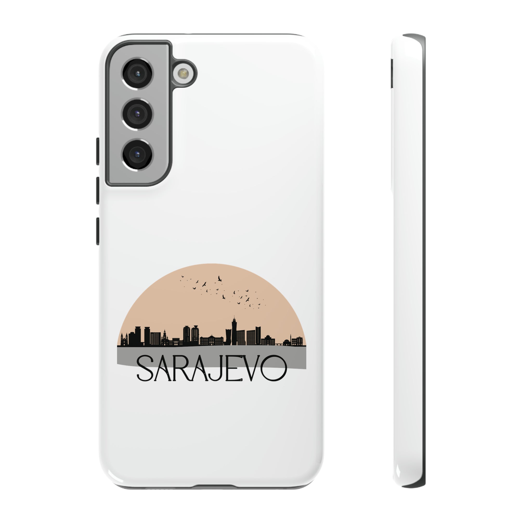 SARAJEVO Phone Case - White