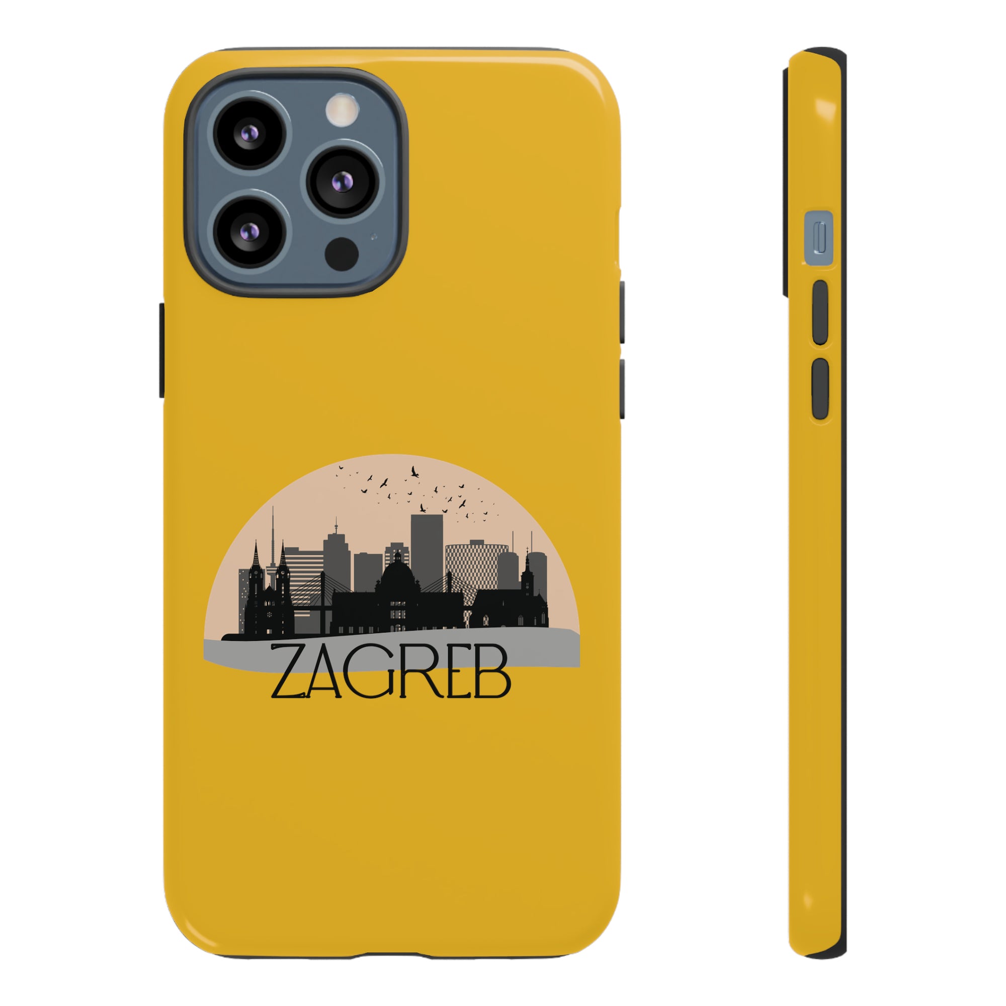 ZAGREB Phone Case - Yellow