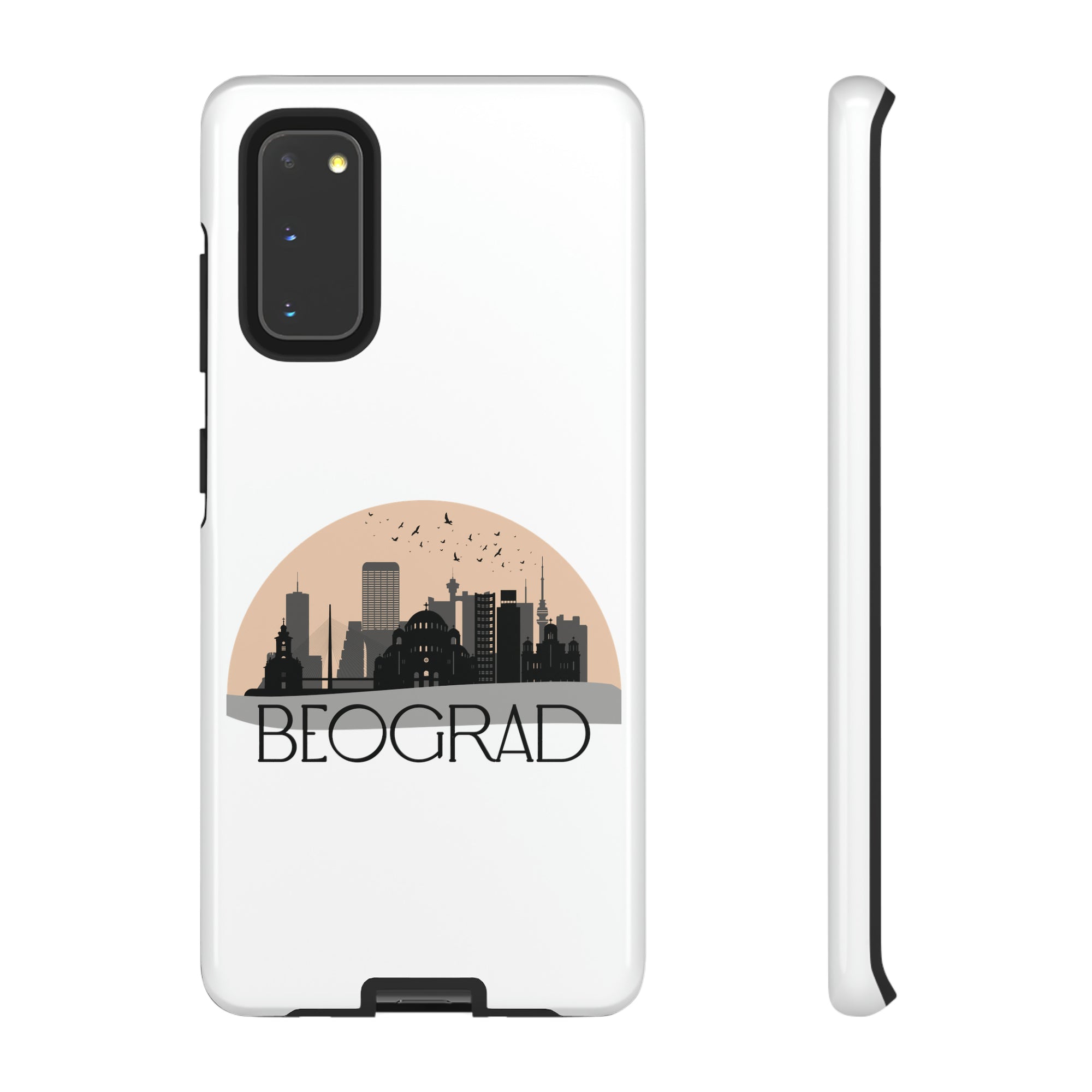 BEOGRAD Phone Case - White