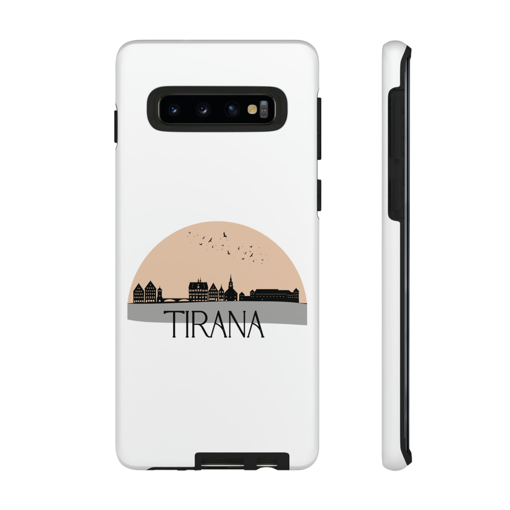 TIRANA Phone Case - White