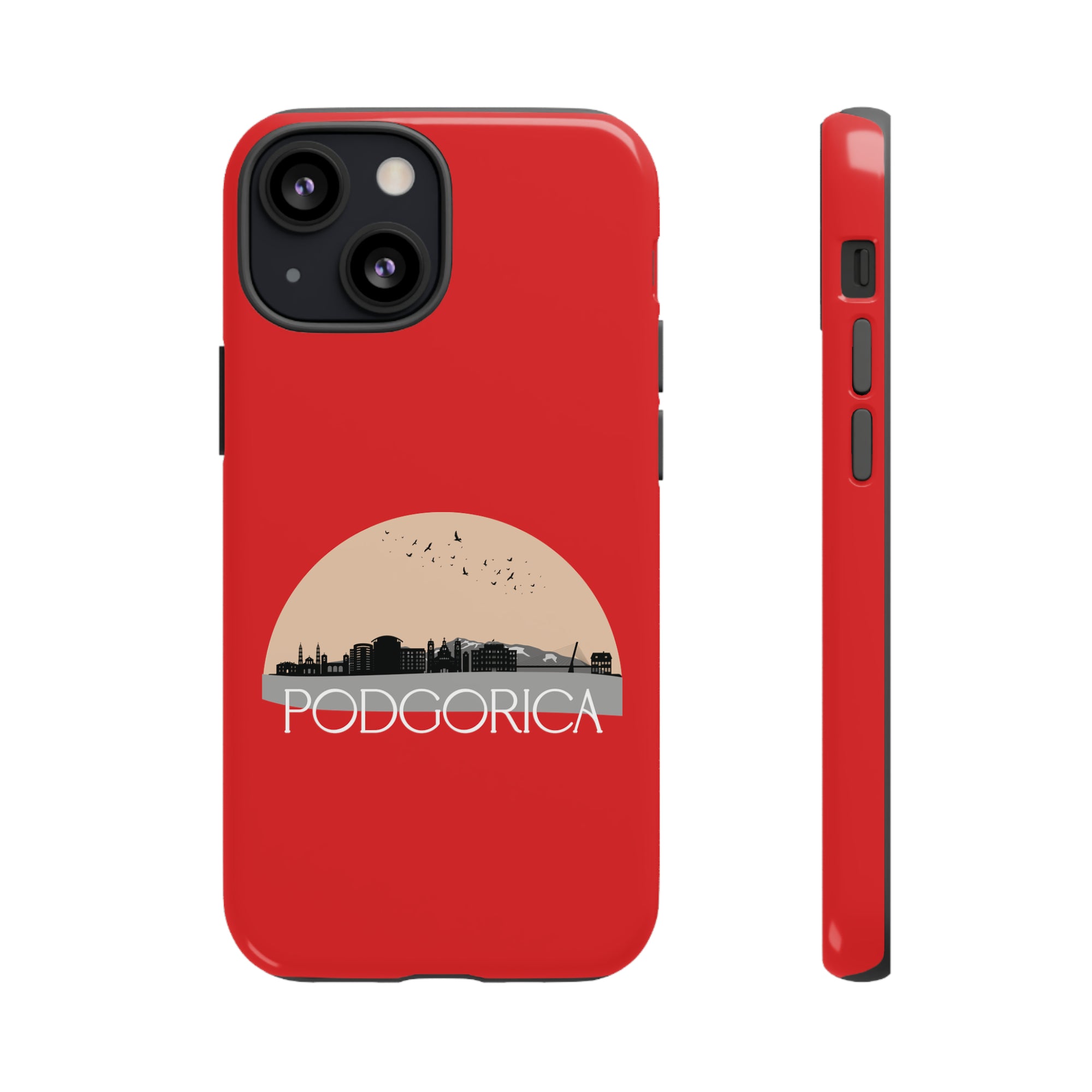 PODGORICA Phone Case - Red