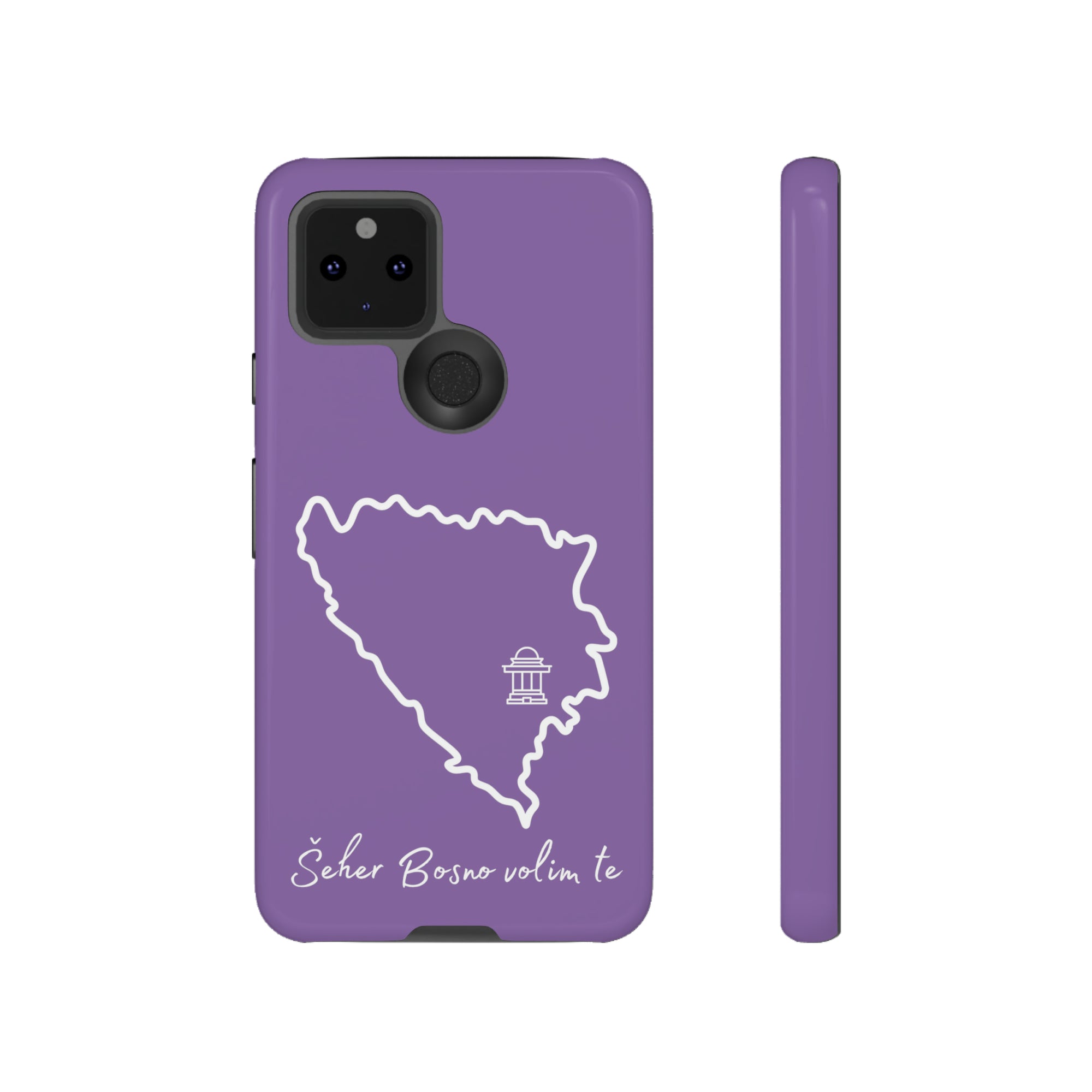 Šeher Bosno Volim Te Phone Case - Purple