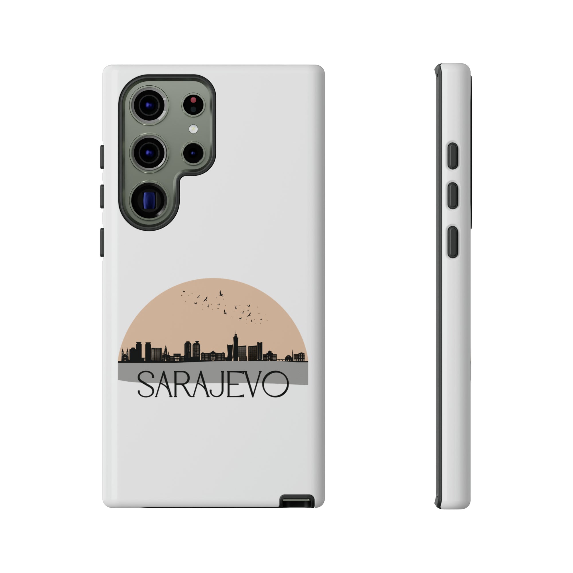 SARAJEVO Phone Case - White