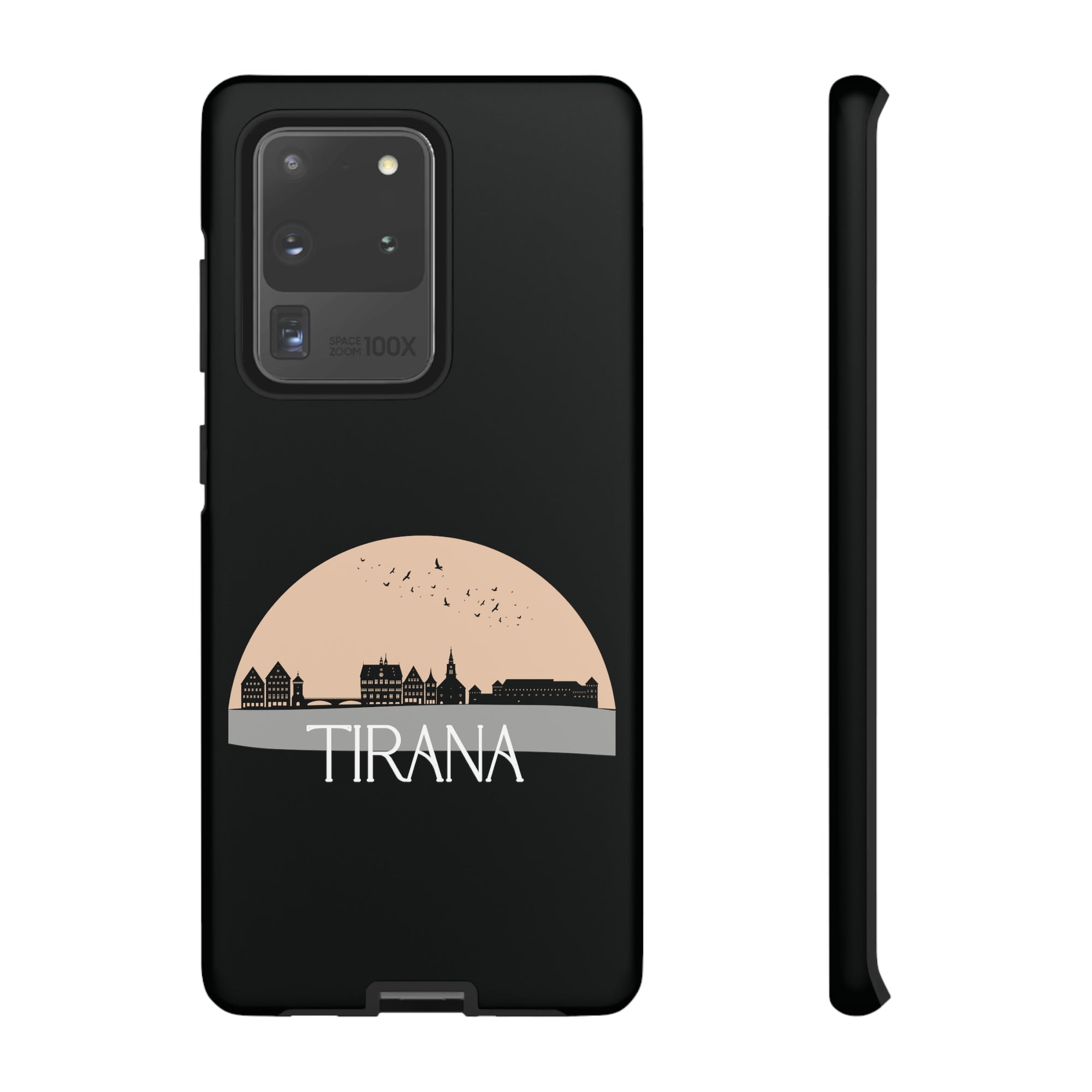 TIRANA Phone Case - Black