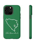 Šeher Bosno Volim Te Phone Case - Green