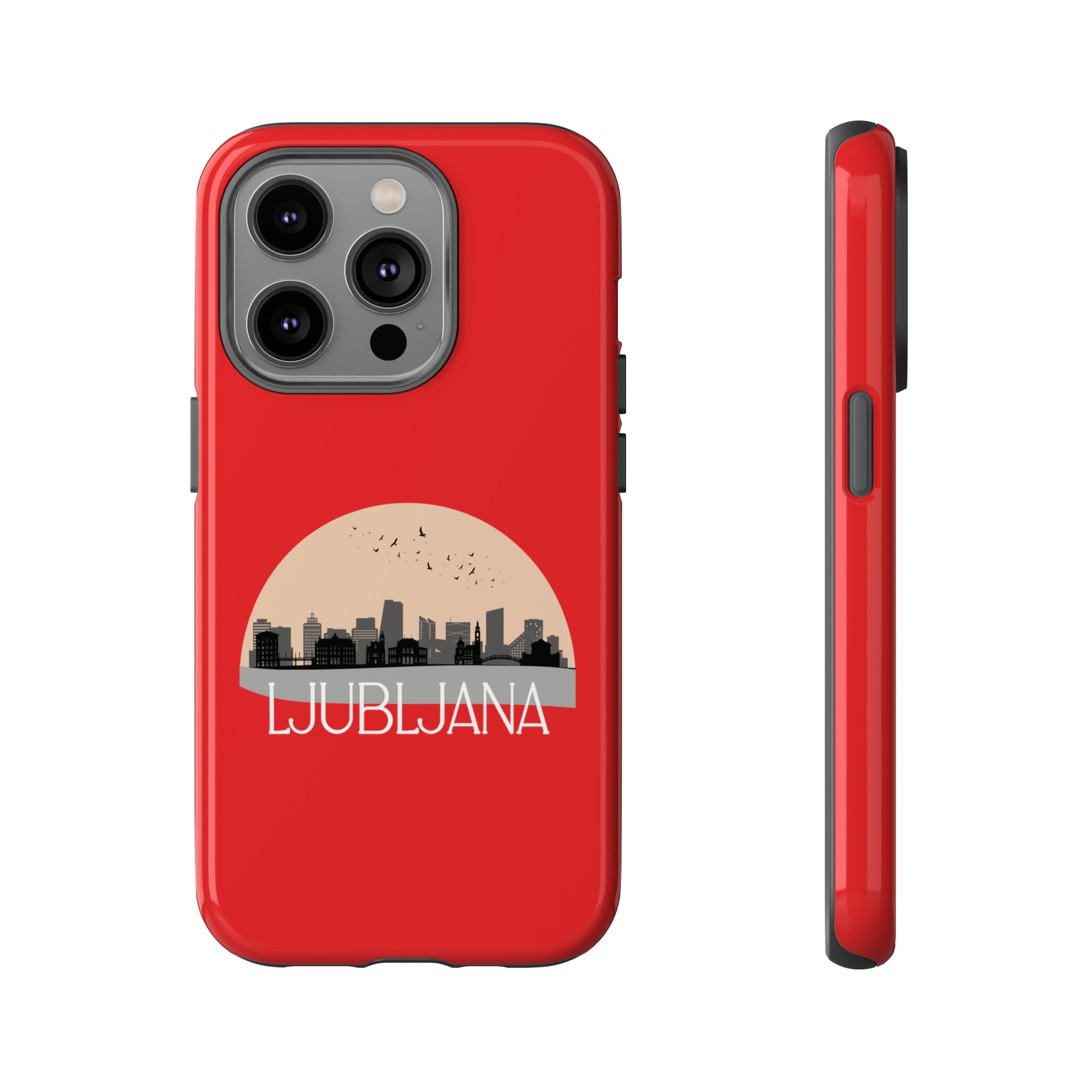 LJUBLJANA Phone Case - Red