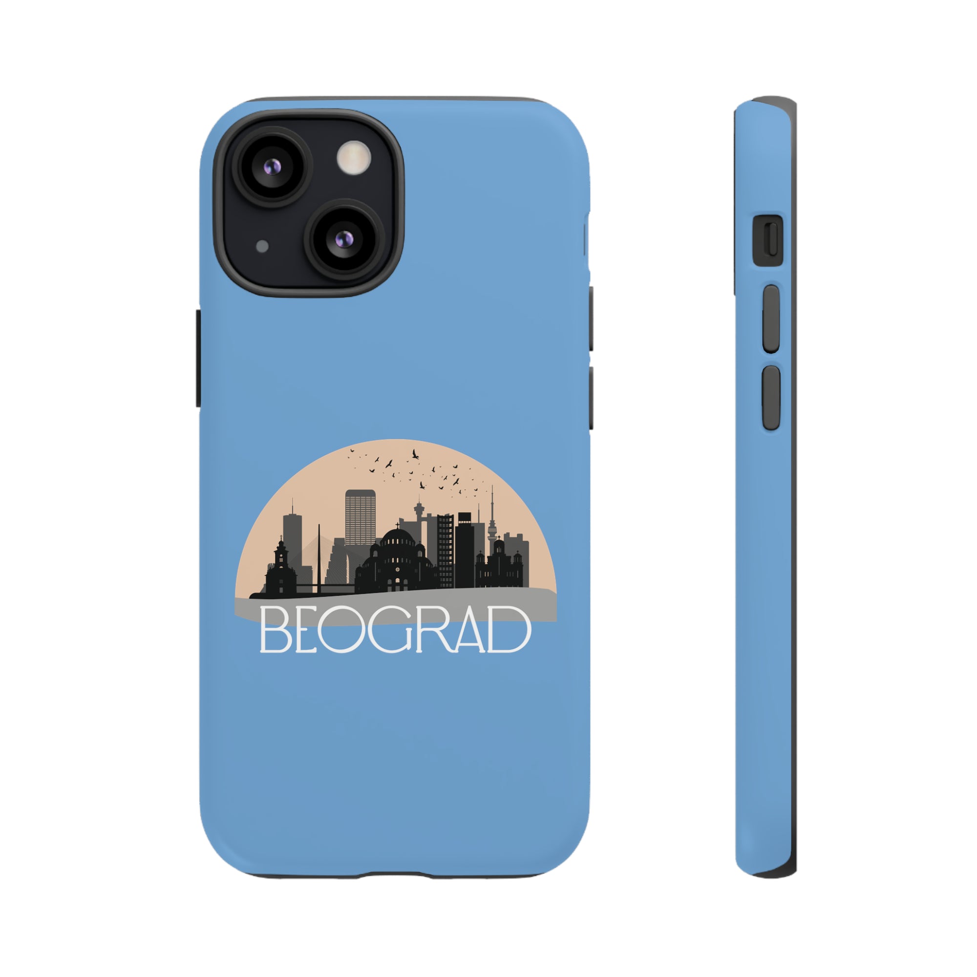 BEOGRAD Phone Case - Light Blue