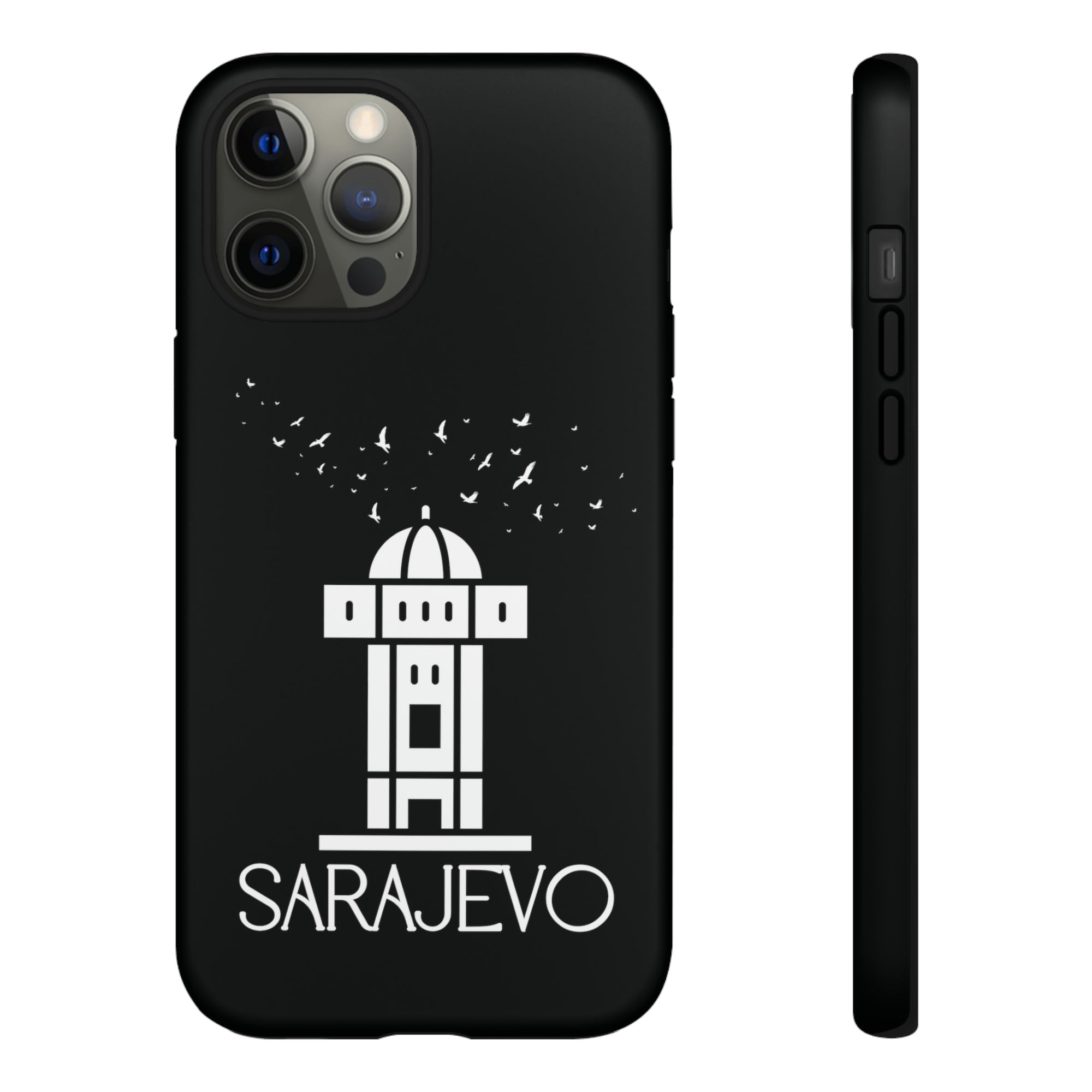 SARAJEVO SEBILJ Phone Case - Black