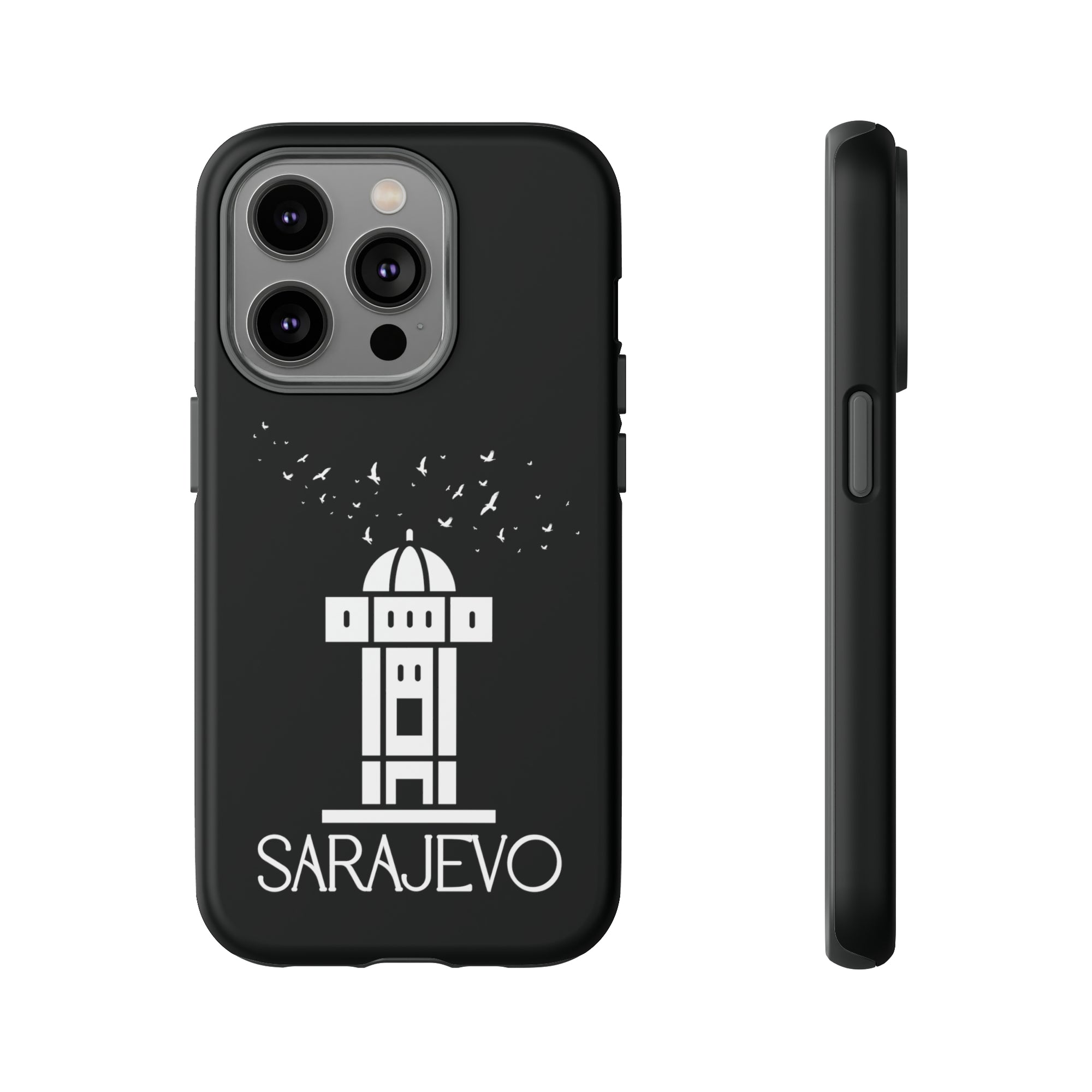 SARAJEVO SEBILJ Phone Case - Black