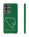 Šeher Bosno Volim Te Phone Case - Green