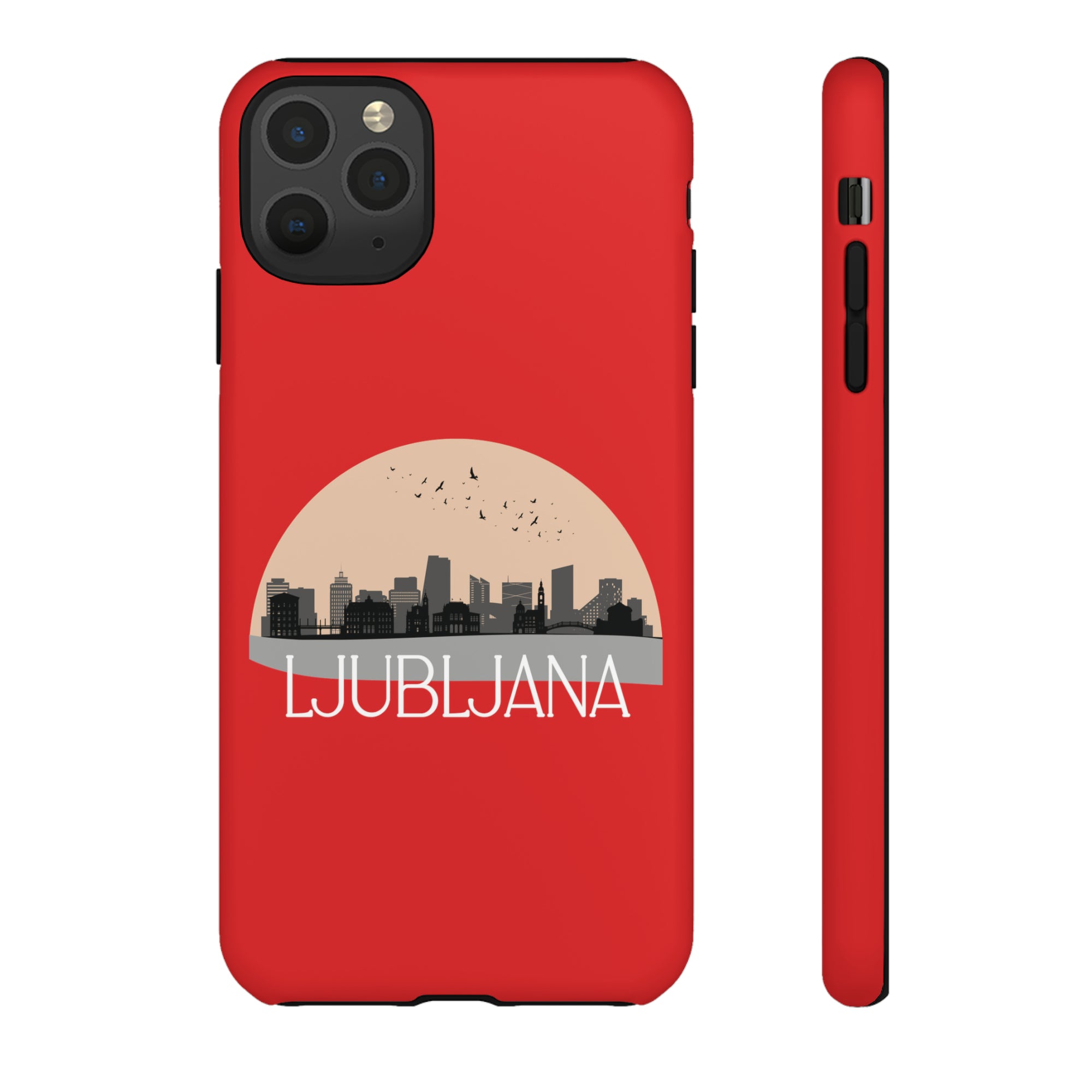 LJUBLJANA Phone Case - Red