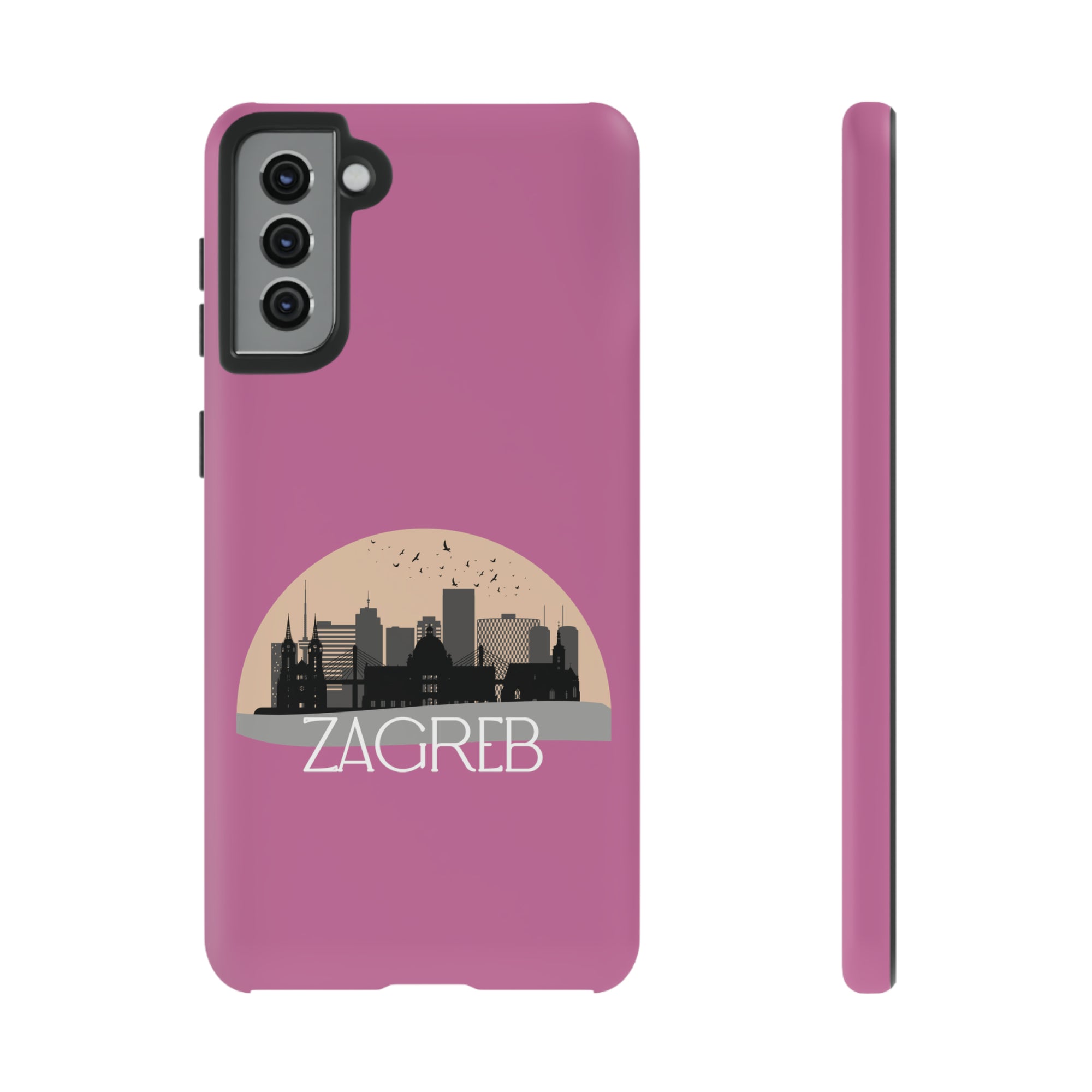 ZAGREB Phone Case - Light Pink