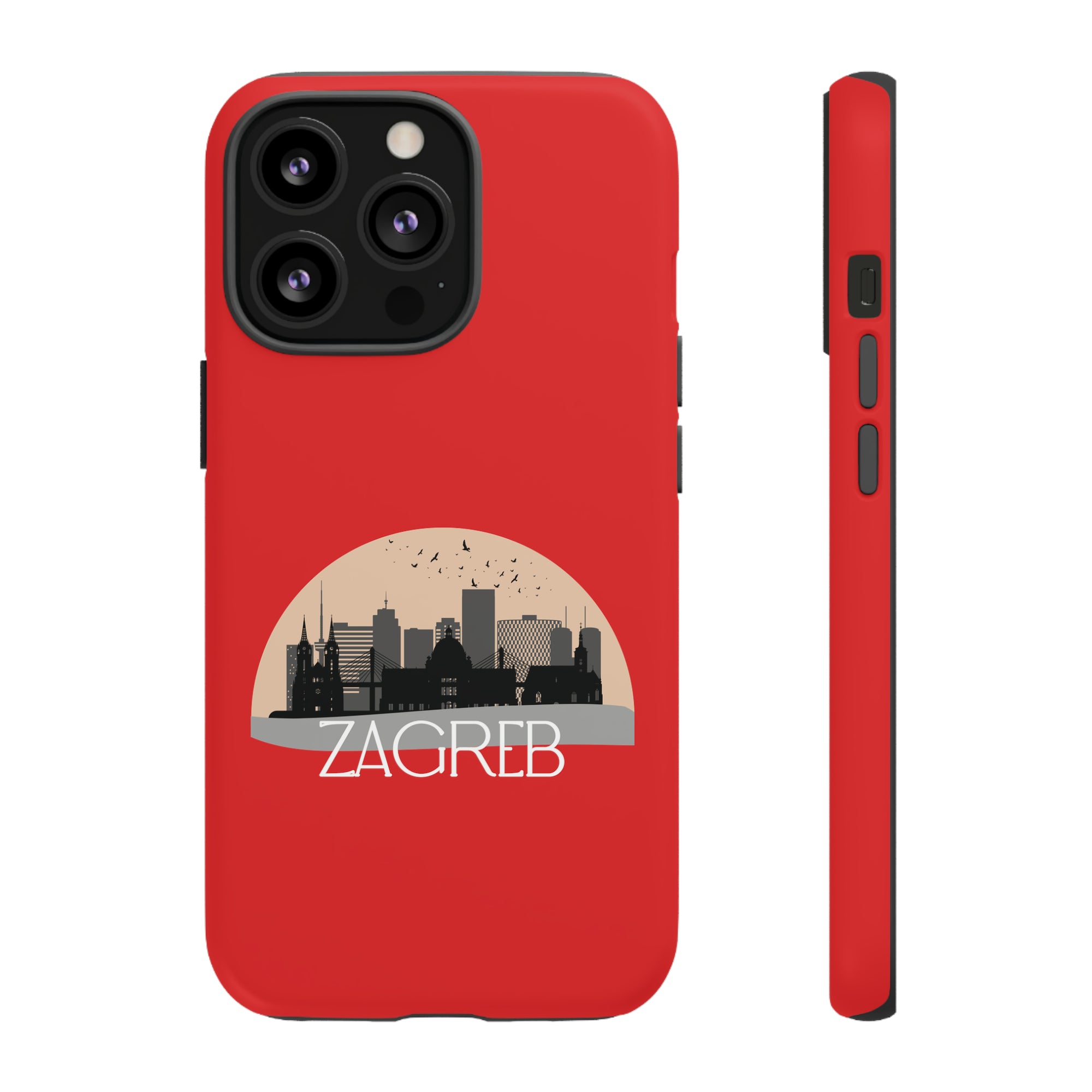 ZAGREB Phone Case - Red