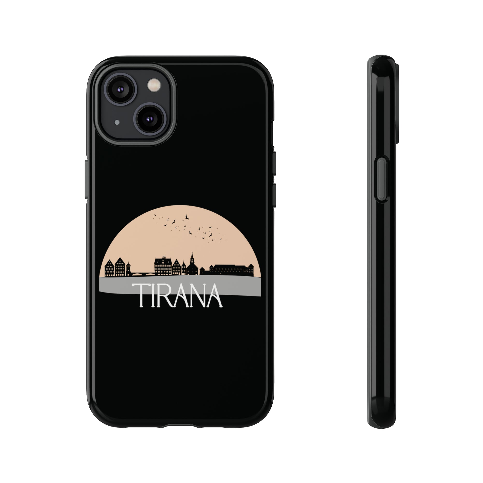 TIRANA Phone Case - Black