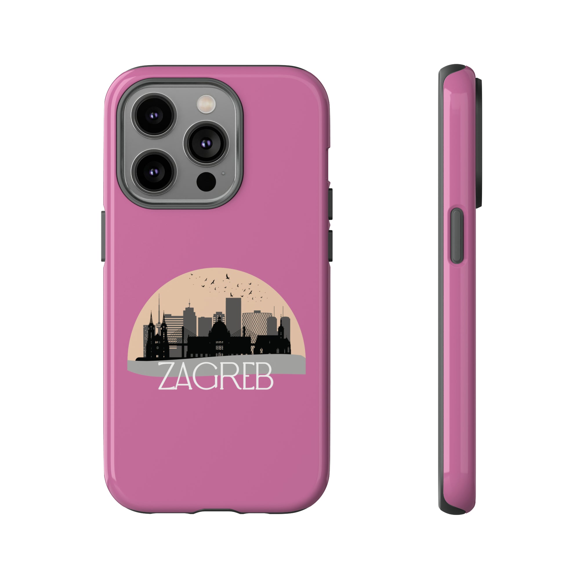 ZAGREB Phone Case - Light Pink