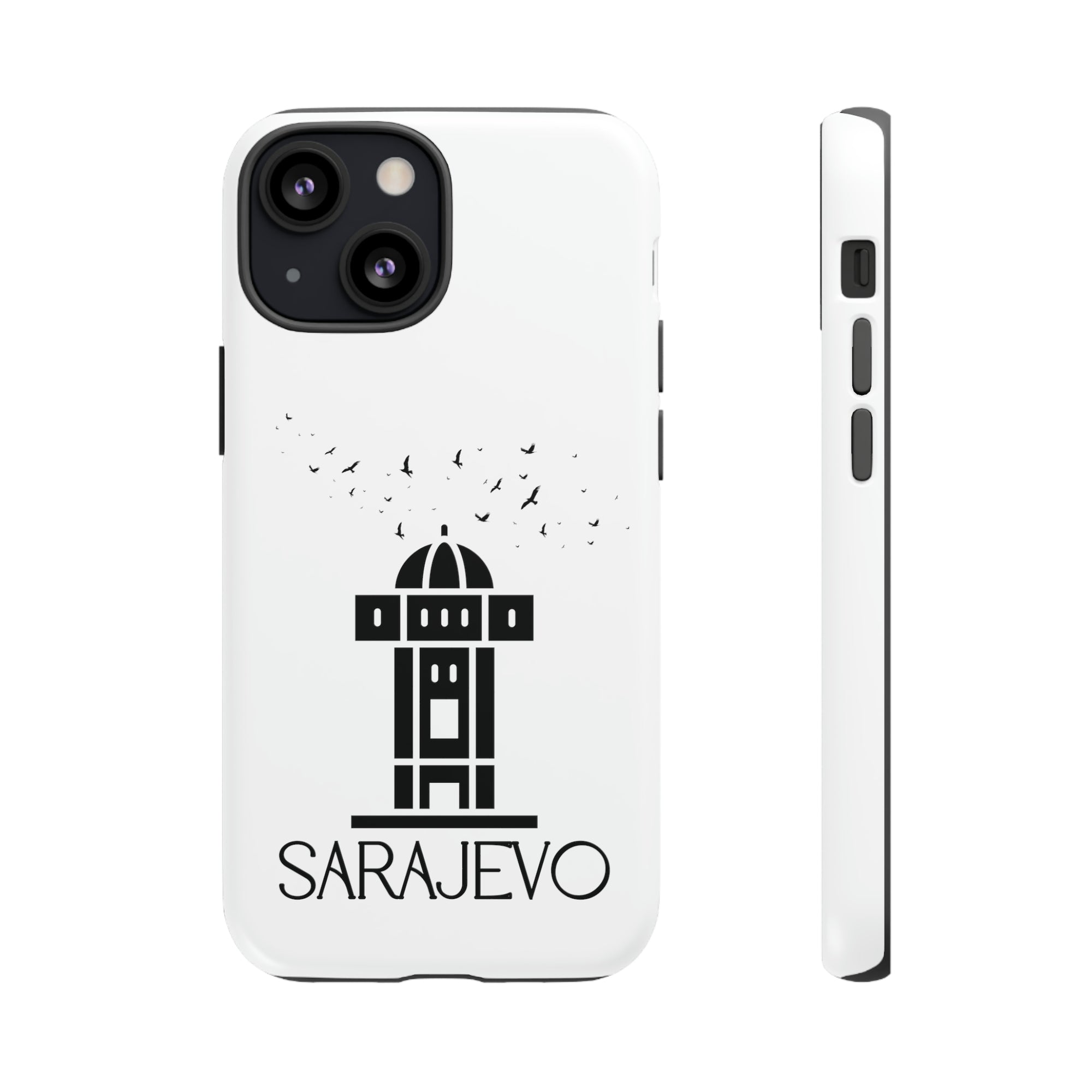 SARAJEVO SEBILJ Phone Case - White