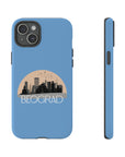 BEOGRAD Phone Case - Light Blue