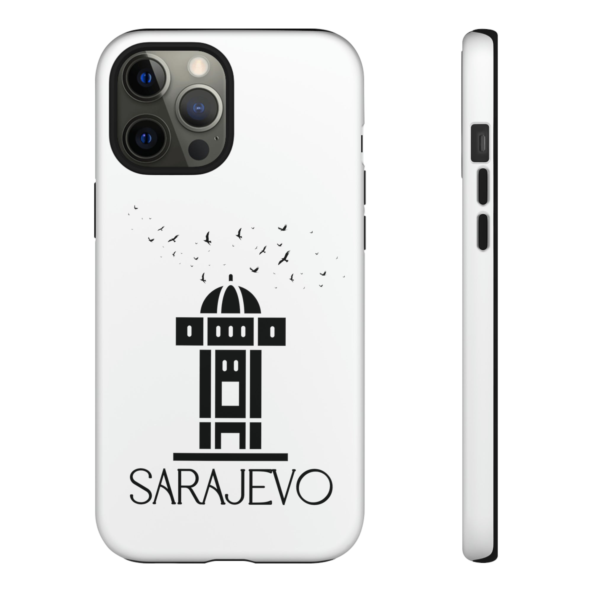 SARAJEVO SEBILJ Phone Case - White