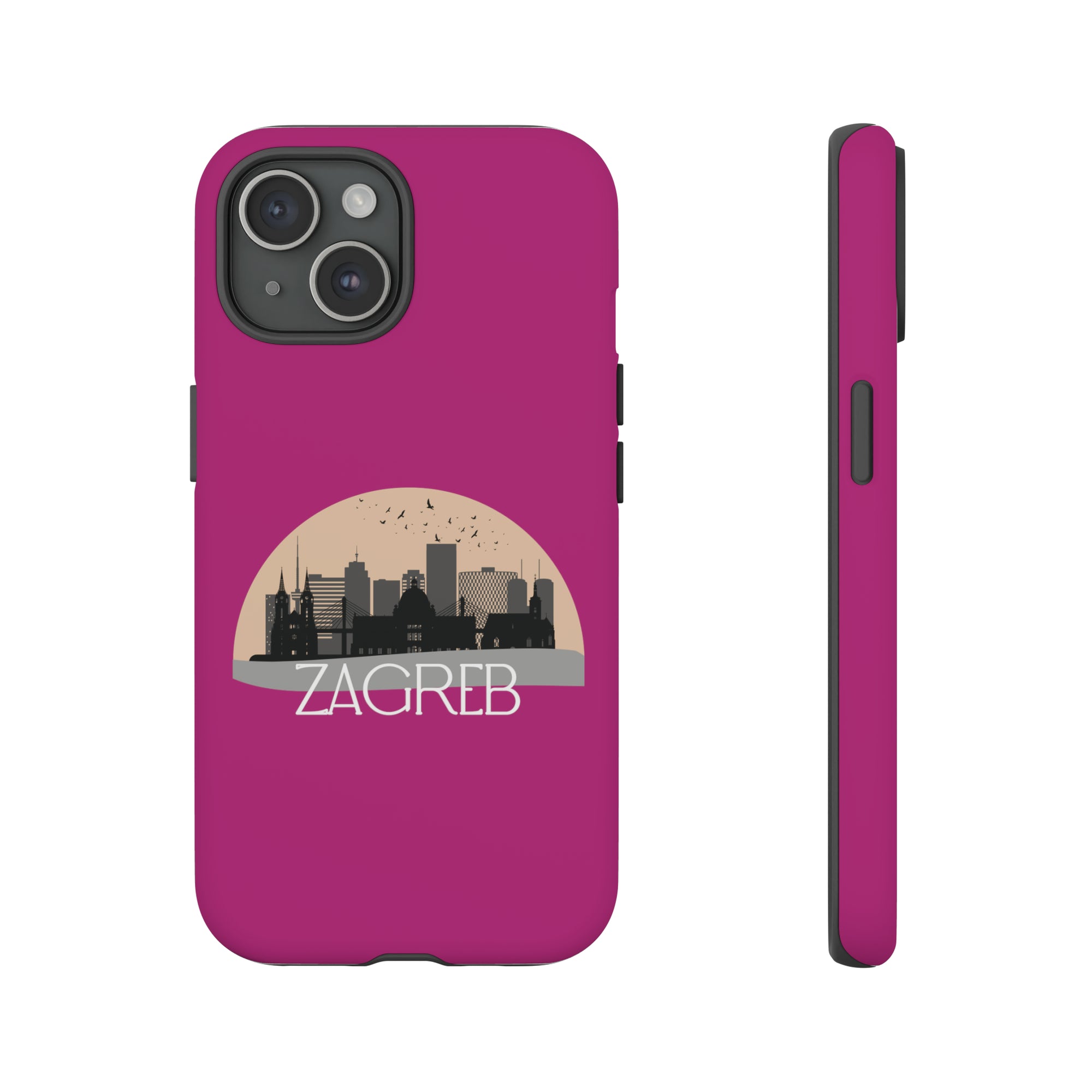 ZAGREB Phone Case - Pink