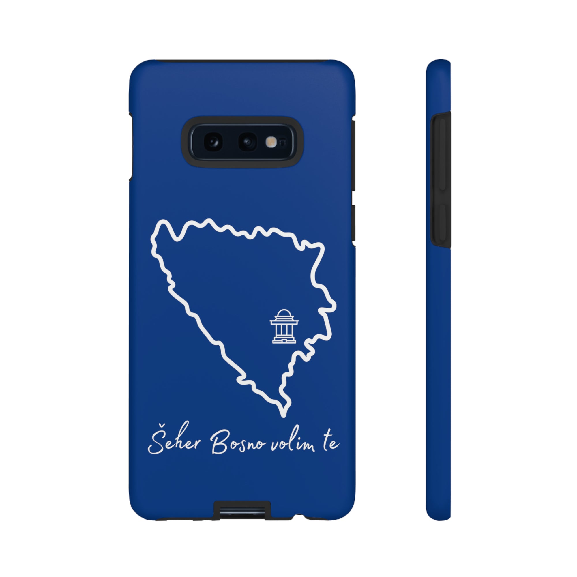 Šeher Bosno Volim Te Phone Case - Blue