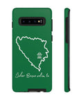 Šeher Bosno Volim Te Phone Case - Green