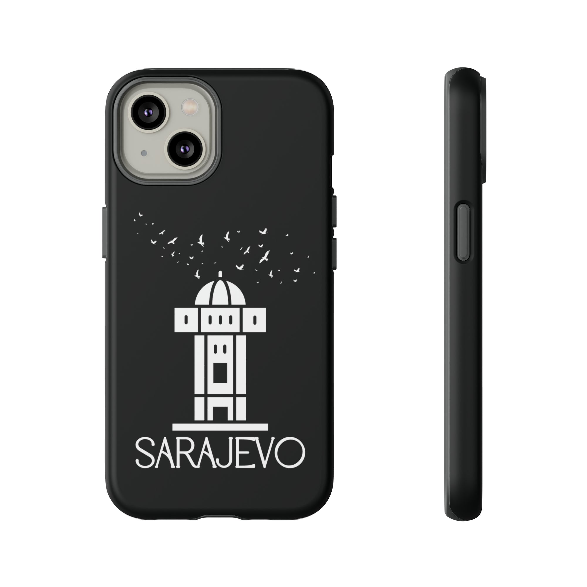 SARAJEVO SEBILJ Phone Case - Black