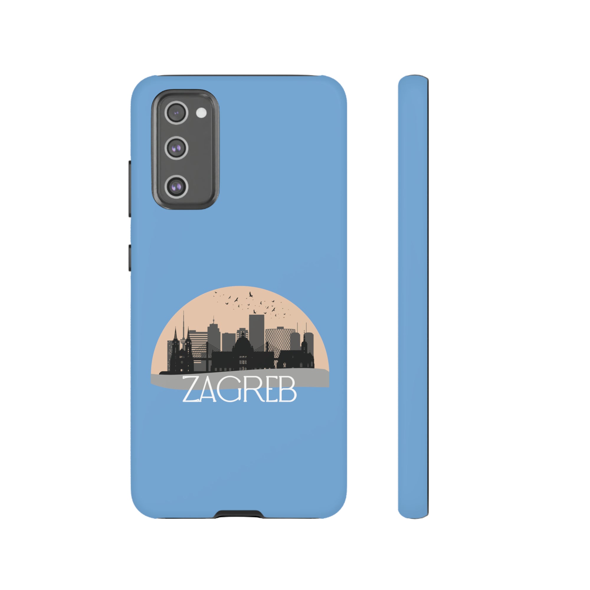 ZAGREB Phone Case - Light Blue