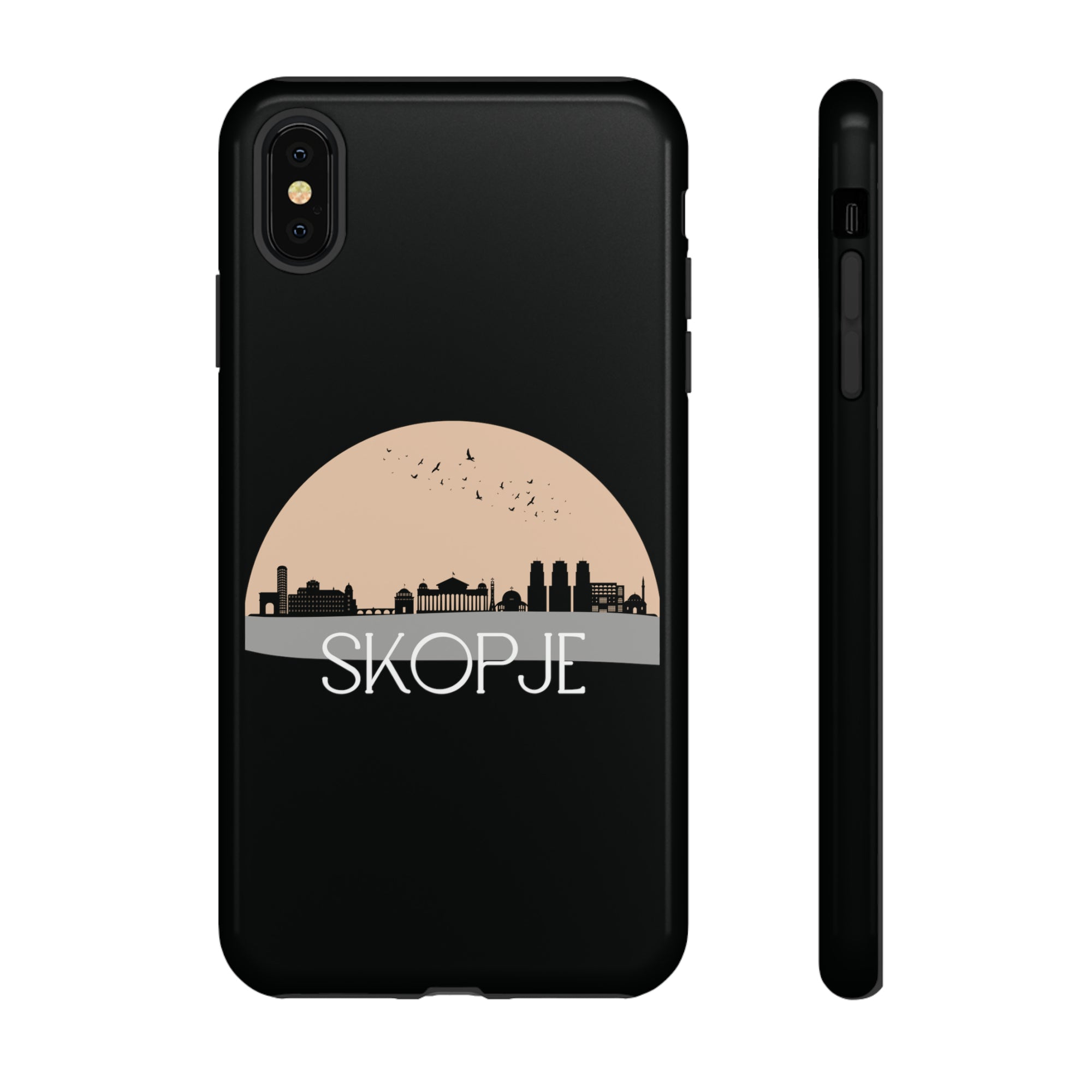 SKOPJE Phone Case - Black