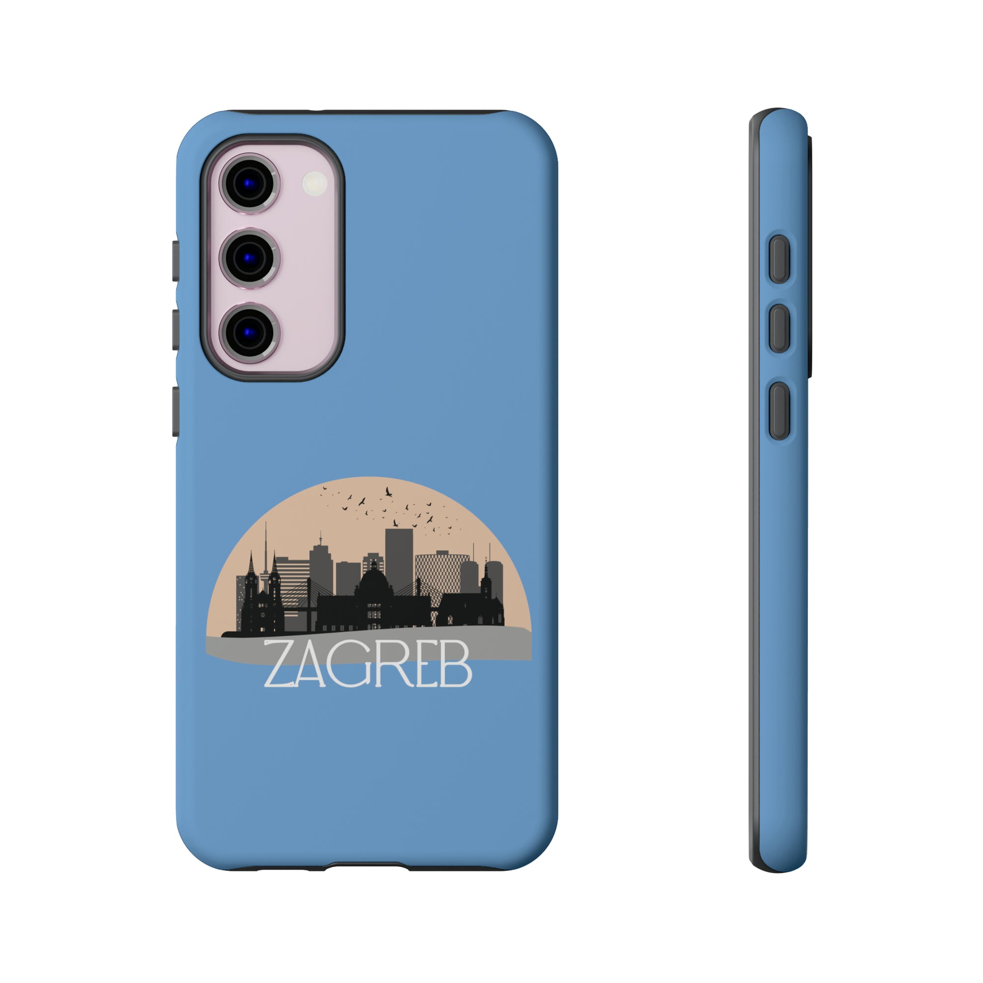 ZAGREB Phone Case - Light Blue