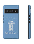 SARAJEVO SEBILJ Phone Case - Light Blue