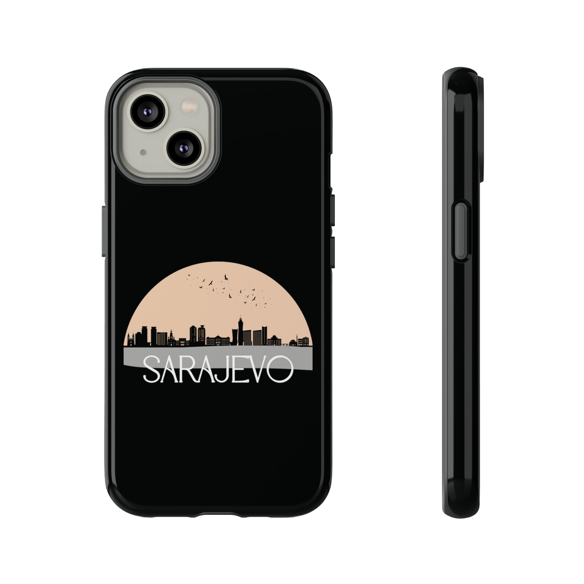 SARAJEVO Phone Case - Black