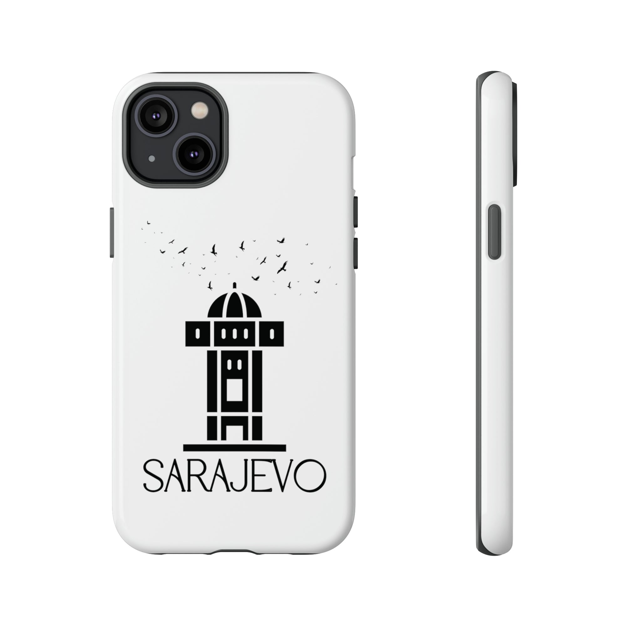 SARAJEVO SEBILJ Phone Case - White