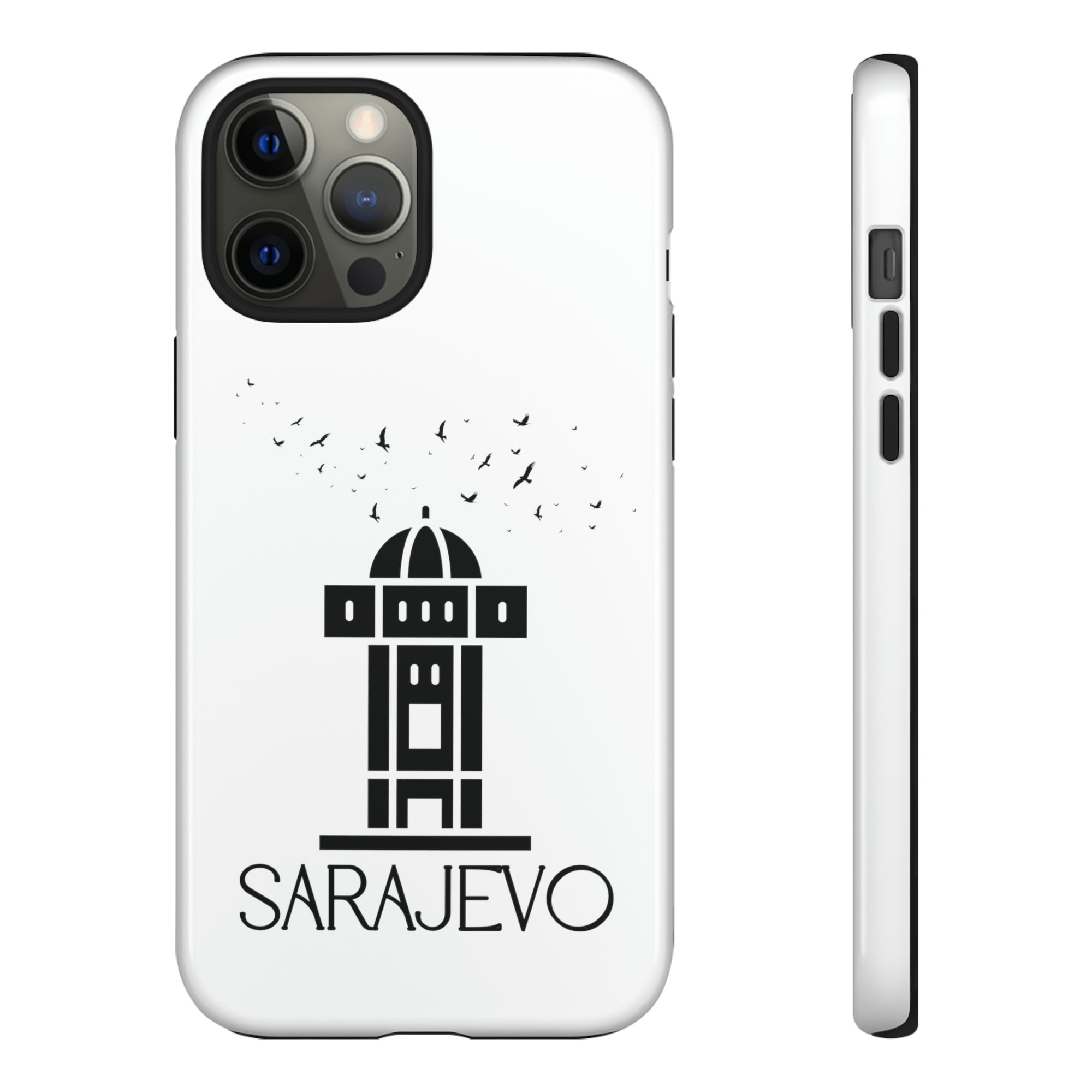 SARAJEVO SEBILJ Phone Case - White