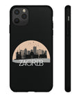 ZAGREB Phone Case - Black