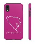 Šeher Bosno Volim Te Phone Case - Pink